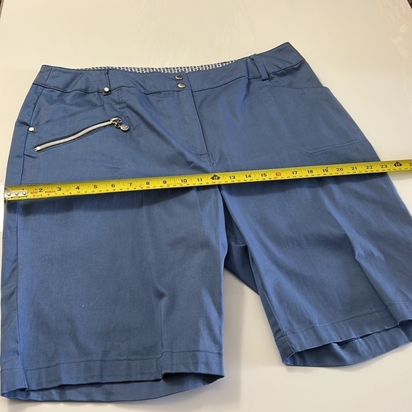 ORLY Blue Golf Shorts NWT - Picture 8 of 12